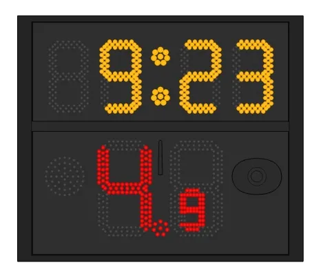 Kazo Vision Single Side Shot Clock (FIBA 2017 Rule) (set of 2)