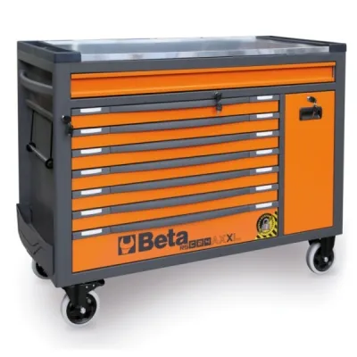 Verkfæraskápur BW og sett 1061stk XXL Grár BW