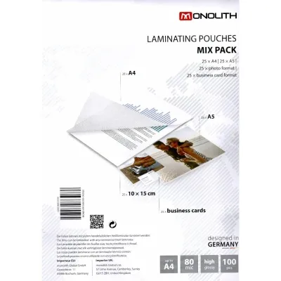 Plöstunarvasar A5, 80 míkron. 25 vasar