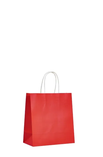 Bréfpoki-Einl.Rauður  20x10x22cm.(30)