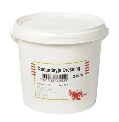 Þúsundeyja dressing 2ltr