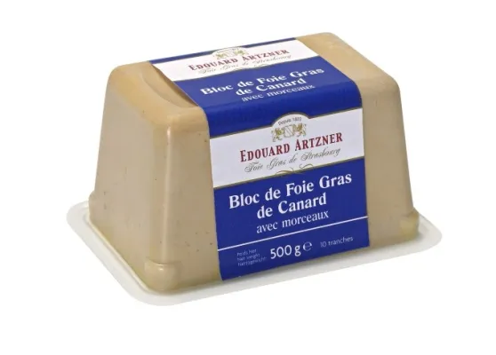 Foie Gras terrine/andapaté 500g