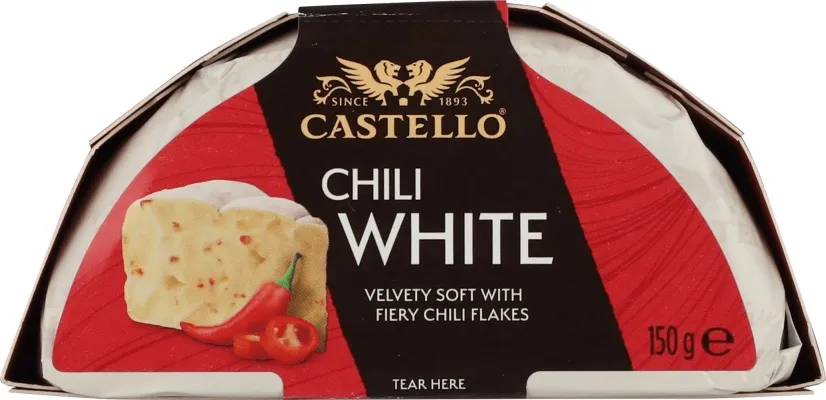Castello Creamy Ostur Red Chili 6x150g