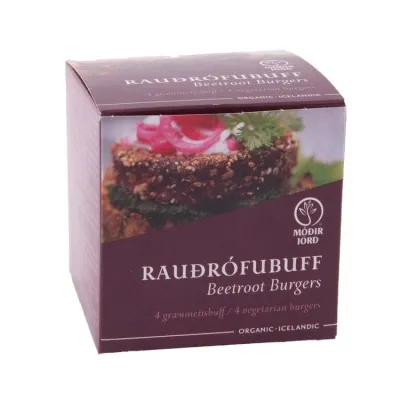 Rauðrófubuff Móðir jörð lífræn vegan 42stk