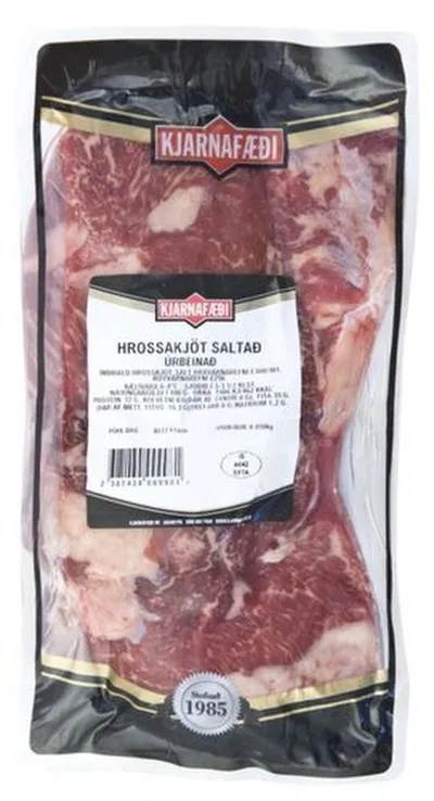 Hrossakjöt saltað úrbeinað kg