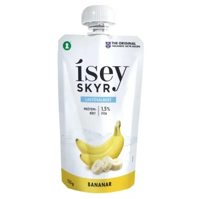 MS Ísey skyrskvísur bananar 10x125g