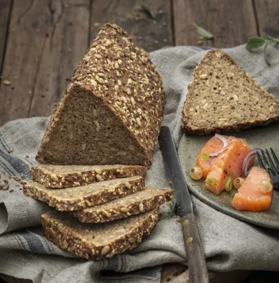 Þýskt Heilkornabrauð 12x750g