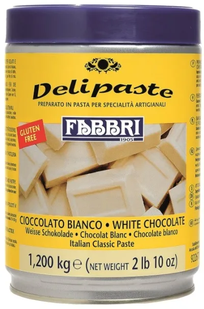 Fabbri bragðefni hvítt súkkulaði 1,2kg