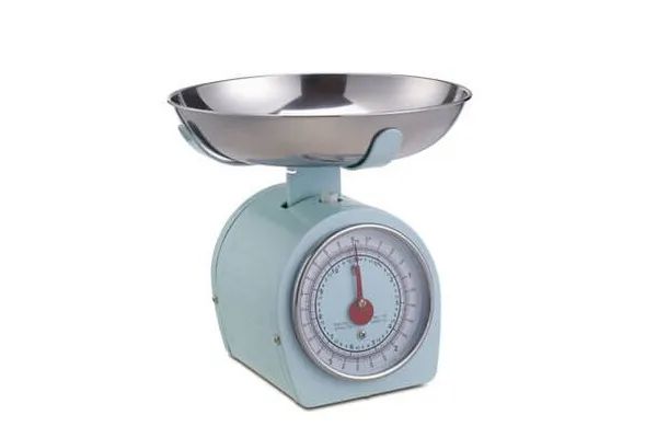 Vigt með skál pastel græn "Antik"