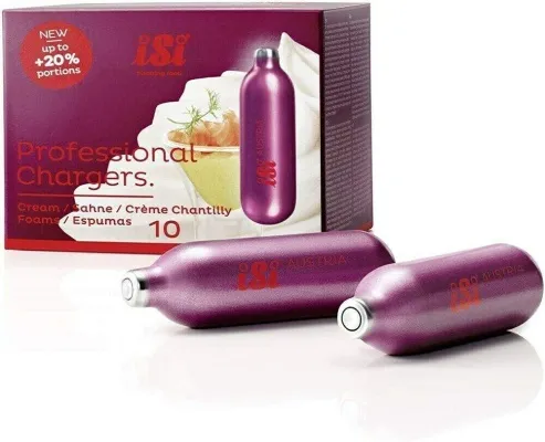 ISI Gashylki ISI 10stk fyrir rjómasprautu 8,4gr