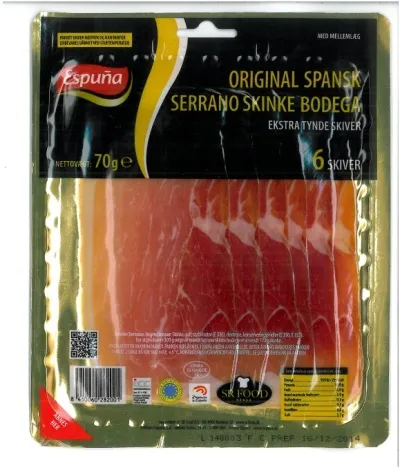 Serrano skinka 70g H