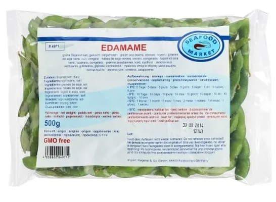Edamame í belg  500g