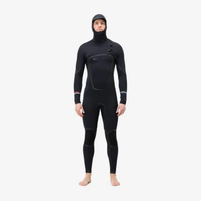 Norröna unstad 5.5/5/4 Hooded Wetsuit Caviar