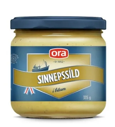 Ora sinnepssíld í bitum 335g