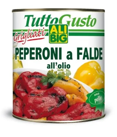 Grilluð blönduð paprika 800g