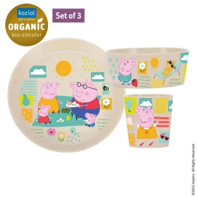 Koziol Peppa Pig Matarsett Sand  3stk
