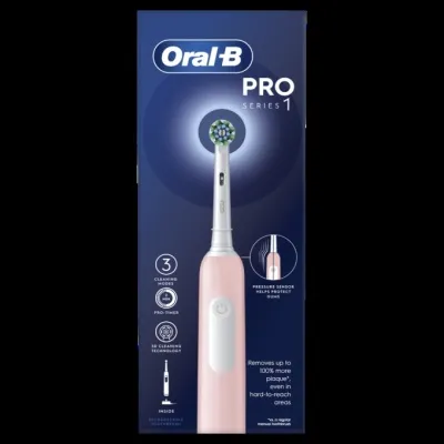 Oral-B Brush Pro 1 Cross Action Pink