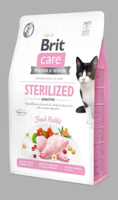 Brit CCat GF Sterilized Sensitive Fresh Rabbit 2kg