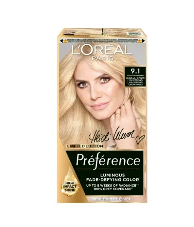 L'ORÉAL Préférence 9.1 Viking light blonde Heidi K