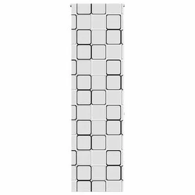 vidaXL Rúllugardína í Sturtu 60x240 cm Dúkur Breidd 56 cm