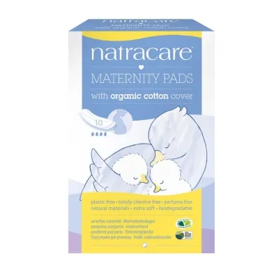 Natracare Dömubindi fyrir nýbakaðar mæður 10stk