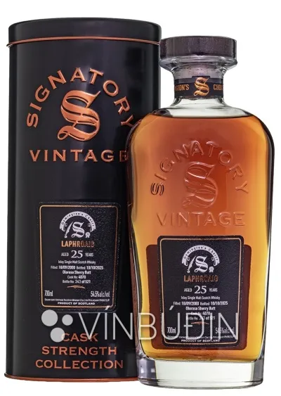 Signatory Vintage Laphroaig 25 ára í álhólki Cask No: 4078