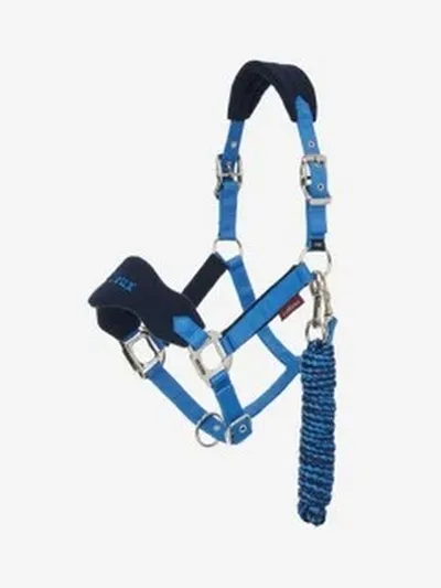 Lemieux - Vogue Headcollar &amp; Leadrope - Benetton Blue - Pony