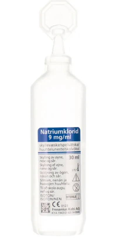 Natriumklorid FK leysir 9 mg/ml 10 ml 1 stk