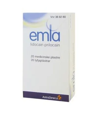 Emla, plástur 0  20 stk test