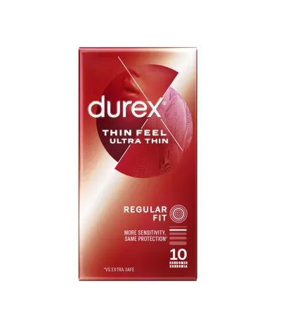 Durex Feel Ultra Thin Smokkar 10stk