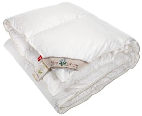 TUSINDFRYD moskusdúnsæng 135x220 cm 875 gr mjög heit FLORA DANICA