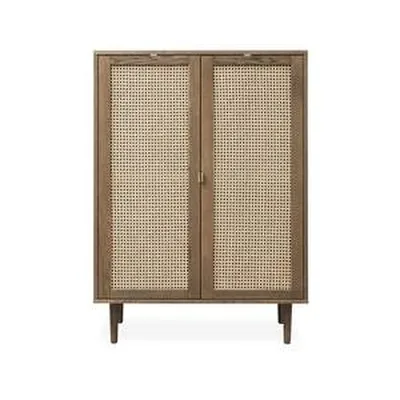 ARIES Skápur með 2 hurðum gráolíuborinn