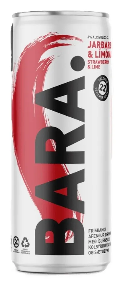 BARA jarðaber og límóna