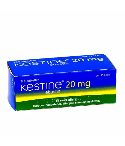 Kestine filmhtfl 20 mg 100 stk