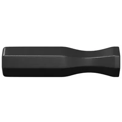 vidaXL Fótboltaborð handföng 10 pcs Svart 3,1 x 3,1 x 17,8 cm PP