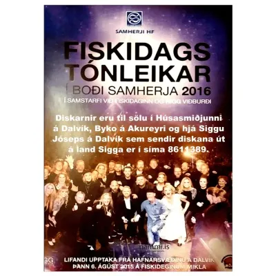 Fiskidags Tónleikarnir 2016 DVD