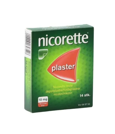 Nicorette Invisi forðaplástur 10mg/16kls 14stk
