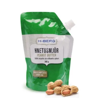 H-Berg Hnetusmjör / Peanut butter / 340 grams