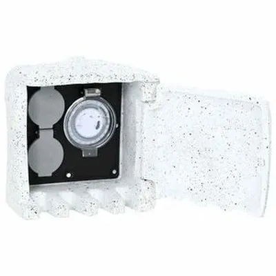 vidaXL Gervisteinn Garðinnstunga með Tímastilli