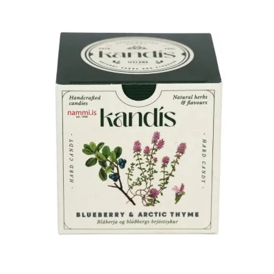 ARCTIC THYME & BLUEBERRY hard candy / 100gr.