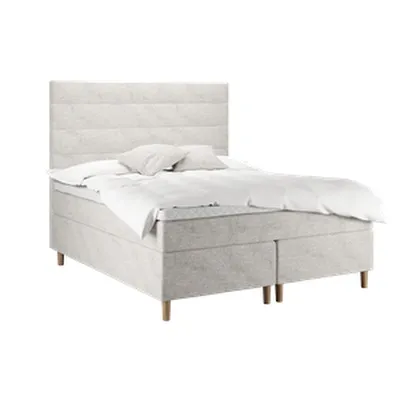 WONDERLAND W10 Kontinental, Rúm 210x210 stíft/extra stíft drapplitað með cone 13cm eikar fótum