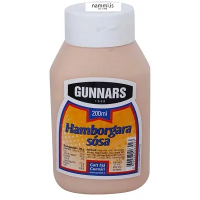 Hamborgarasósa / Burger Sauce (200 ml.)