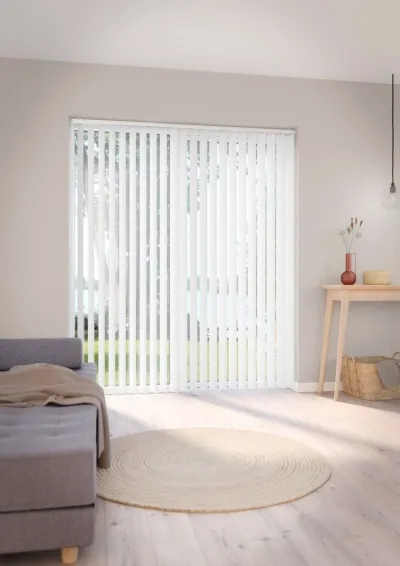 FERAGEN 300x250 cm myrkvunarstrimlagardína hvít