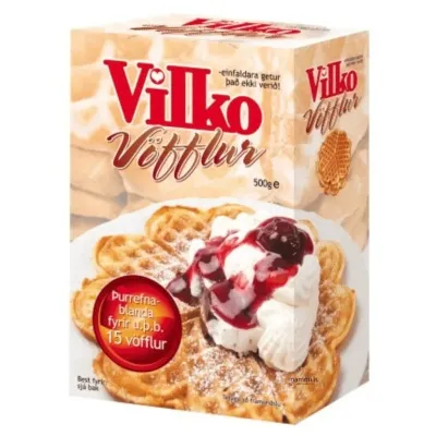 Vilko Vöfflur / Waffle Mix (500gr.)