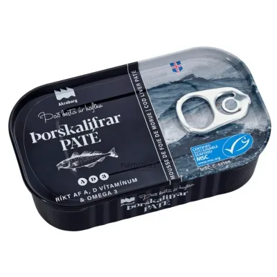 Þorsklifrarpaté - Cod liver Pate (115 gr.)