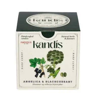 Angelica & Blackcurrant hard candy / 100gr.