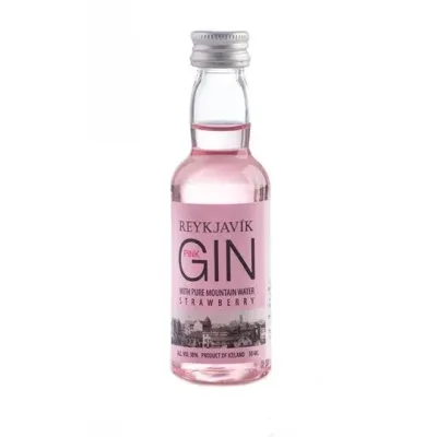 Reykjavík Pink Gin 38% / 50 ml.