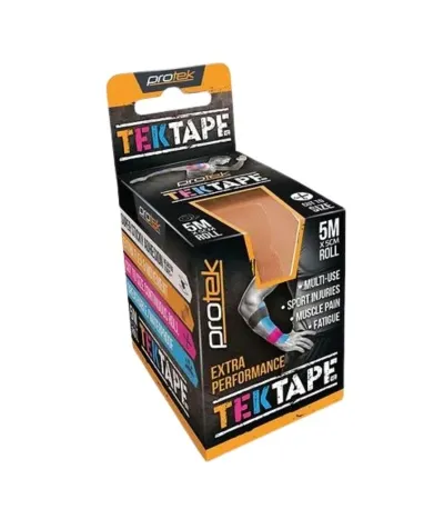 Protek TEKTAPE Kinesiology Tape 5cm x 5m Beige