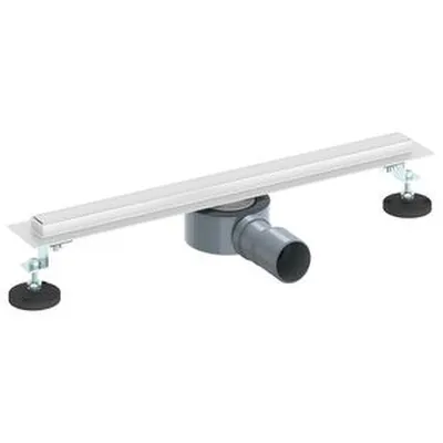 vidaXL 360° Þvottaleiðari með grannri gerð Silfur 50 cm