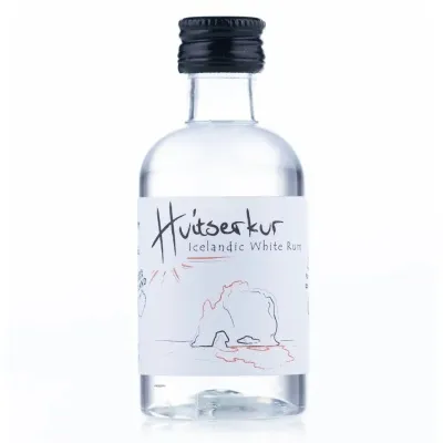 Hvítserkur Miniature / white Rum 50 ml. / vol 40%